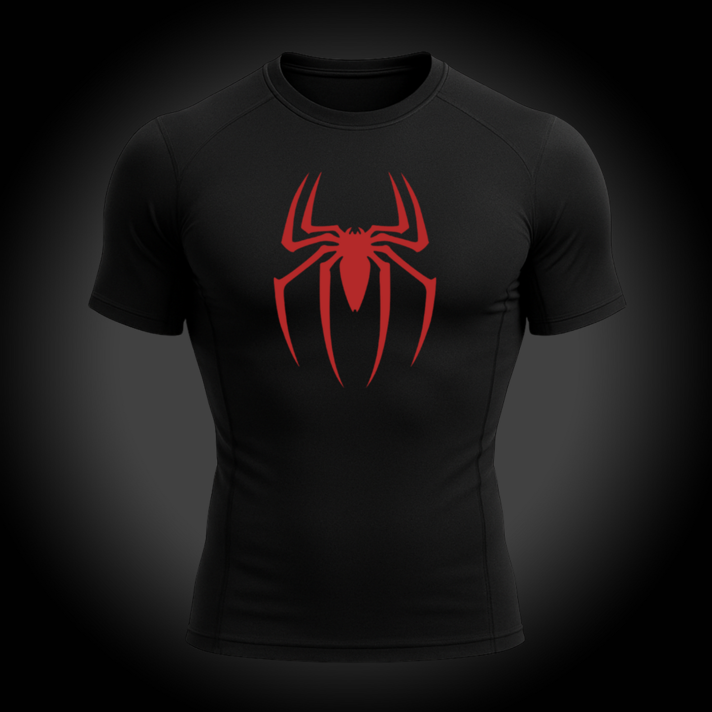 Short Black Spider Normal White