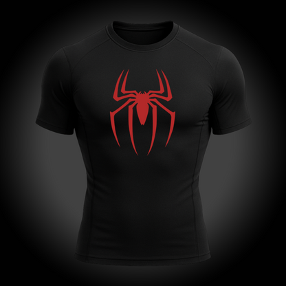 Short Black Spider Normal White