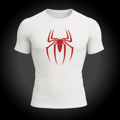 Short Black Spider Normal White